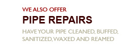 Pipe repairs